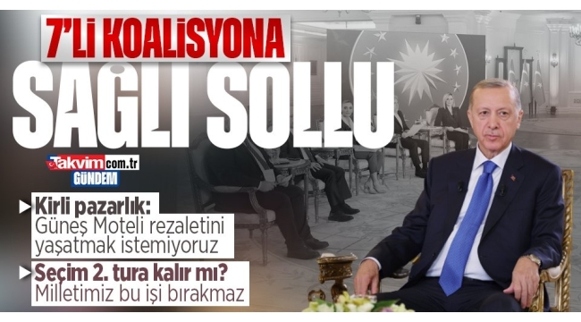 Başkan Recep Tayyip Erdoğan'dan seçimlere ilişkin açıklama: Milletim zora sokmadan ilk turda işi bitirir 