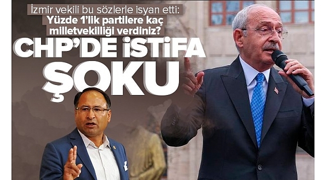 CHP İzmir Milletvekili Özcan Purçu partisinden zehir zemberek sözlerle istifa etti 