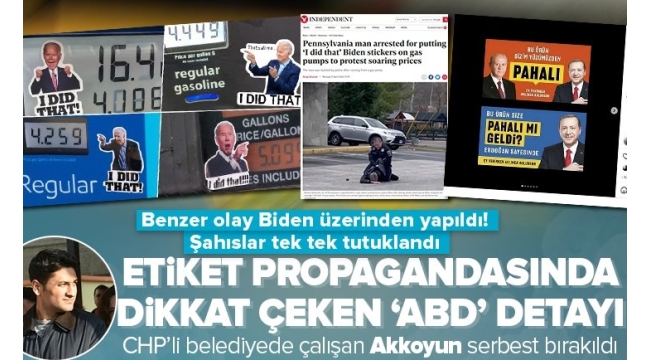 CHP'nin fonladığı grafiker Mahir Akkoyun Başkan Erdoğan'ı hedef almıştı! Etiket provokasyonunda ABD detayı 