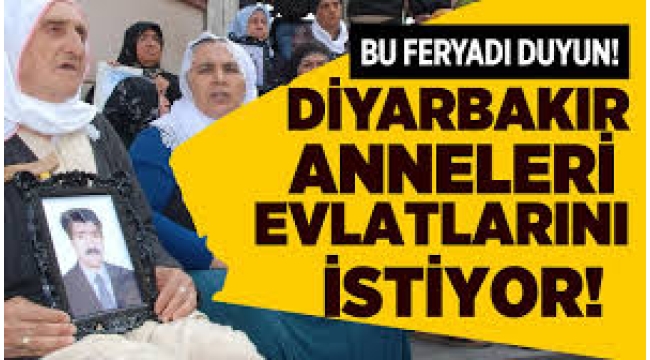 Diyarbakır anneleri evlatlarını istiyor.3 Eylül 2019'da başlattığı oturma eylemi 1308'nci gününde sürüyor 
