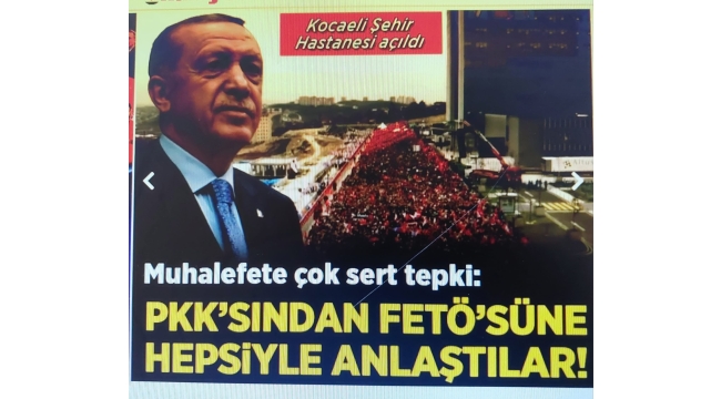 Türkiye'ye yeni sağlık üssü! Başkan Erdoğan'dan Kocaeli Şehir Hastanesi açılışında Kemal Kılıçdaroğlu'na tepki 