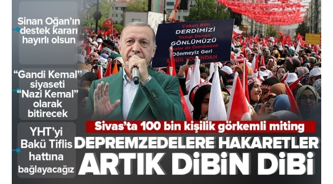 Başkan Erdoğan'dan Kemal Kılıçdaroğlu'nun ikiyüzlü siyasetine tepki: Gandi Kemal olarak başladı Nazi Kemal olarak bitirecek 