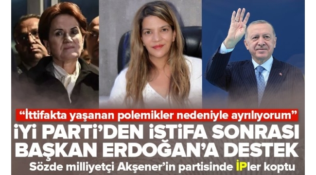İYİ Partili Berivan Gökoğlu Yıldızsoy'dan istifa kararı! İkinci tur için Başkan Erdoğan'a destek verecek