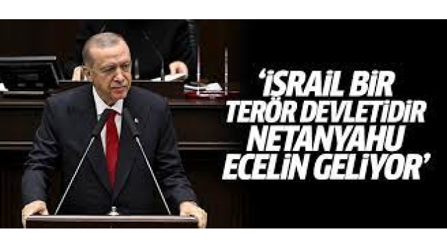 Başkan Erdoğan Gazze için ses yükseltti: İsrail terör devletidir | Netanyahu ecelin geliyor | Olay haçlı-hilal meselesidir 