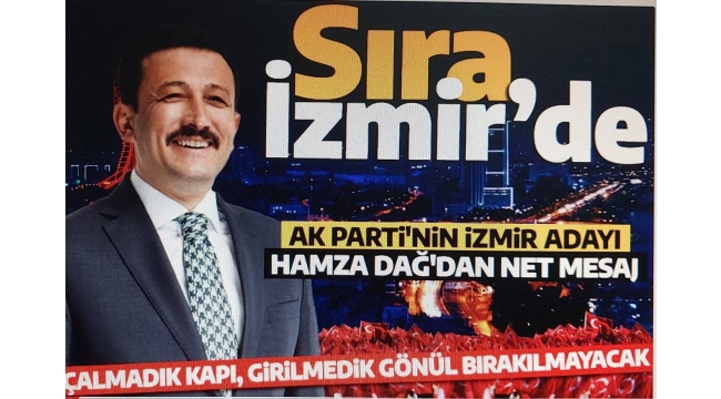 AK Parti İzmir adayı Hamza Dağ'a havalimanında coşkulu karşılama: "Biz İzmir'iz başarabiliriz"   