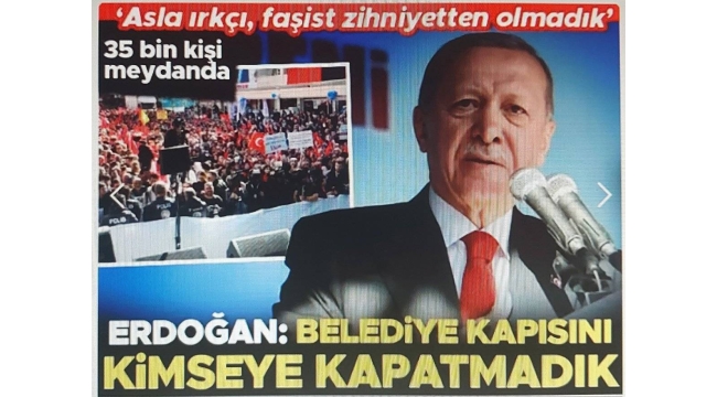 Başkan Erdoğan'dan Mamak'ta seçim mesajı: Ankara 'Yavaş'lıktan kurtulmalı  