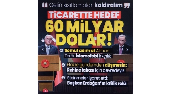 Almanya'da Steinmeier'in Ankara ziyareti değerlendirildi: Türkiye'nin konumunu daha iyi anladılar  