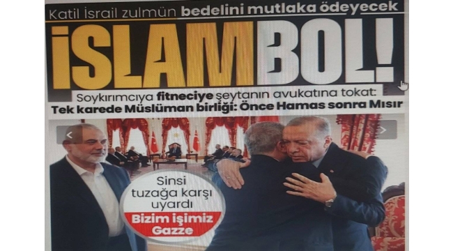 İstanbul'da Gazze diplomasisi! Başkan Erdoğan Hamas lideri Haniye görüşmesi sona erdi 