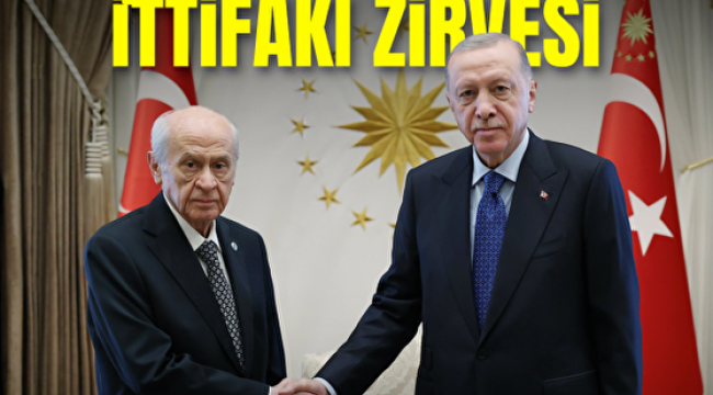 Külliye'de 'Cumhur' zirvesi! Başkan Erdoğan MHP lideri Devlet Bahçeli'yi kabul etti  