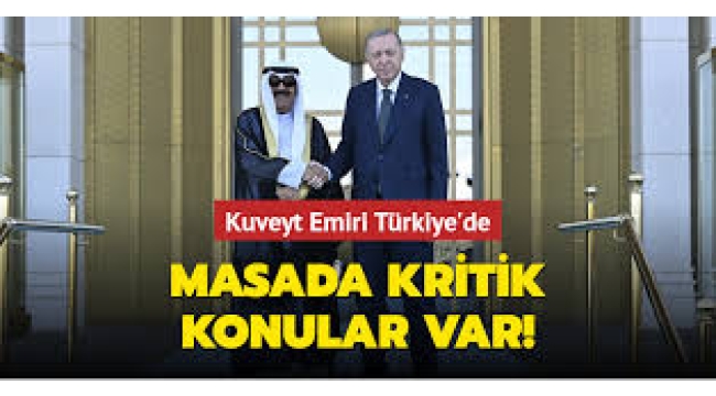 Son dakika haberleri... Başkan Erdoğan, Kuveyt Emiri es-Sabah ile Devlet Nişanı Tevcih ve Anlaşmaları İmza Töreni'ne katılıyor 