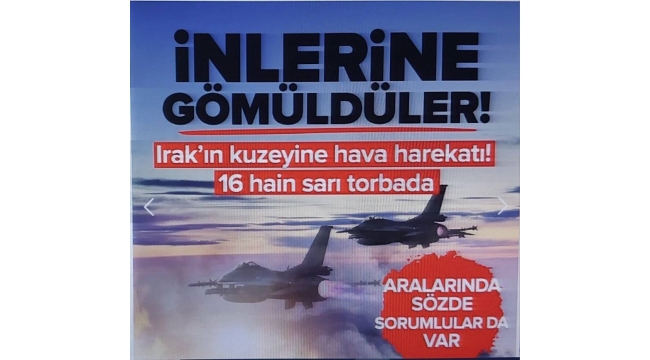 Son dakika: MSB duyurdu: Hakurk, Metina ve Gara'da hain temizliği:16 PKK'lı terörist etkisiz hale getirildi! Aralarında yöneticiler de var  