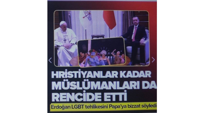 Başkan Erdoğan 2024 Paris Olimpiyatları'ndaki LGBT propagandasına tepki göstermişti! Papa'ya telefon: Ahlaki çöküşün alarm zili çalıyor
