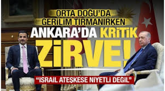 Katar Emiri Al Sani Ankara'ya geldi! Başkan Erdoğan ile Külliye'de kritik görüşme! İşte görüşmenin ana gündem maddeleri...
