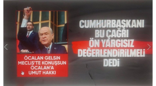 Başkan Erdoğan'dan Bahçeli'nin çıkışına açıklama: Önyargısız değerlendirmek gerekir