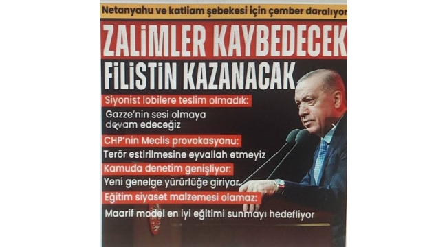 Kabine Toplantısı sonrası Başkan Erdoğan'dan önemli açıklamalar: Netanyahu için çember daralıyor | Kamuda denetim genişliyor