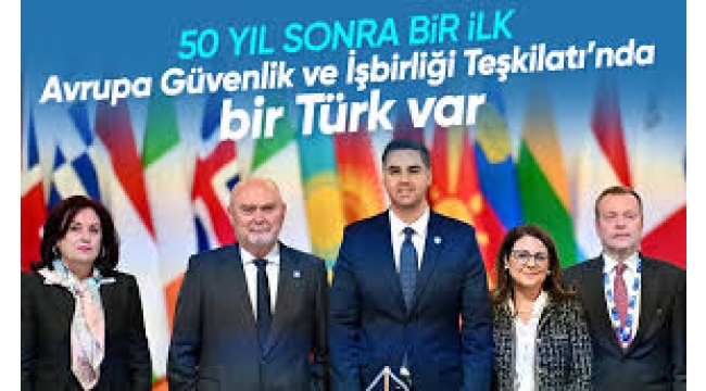 AGİT'in yeni Genel Sekreteri Feridun Sinirlioğlu oldu 