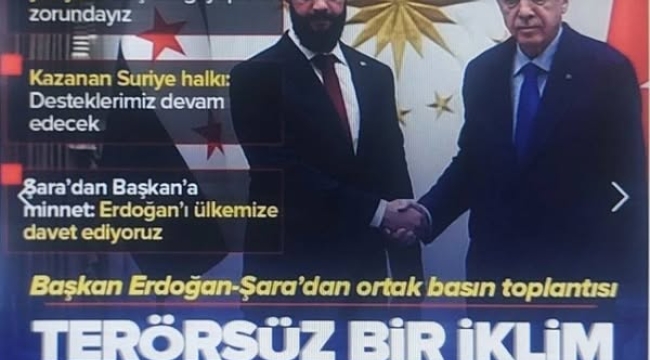 Başkan Erdoğan ve Suriye Cumhurbaşkanı Ahmet Şara'dan ortak Suriye mesajı! "Terörsüz iklim hakim kılınacak" 